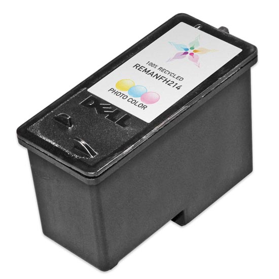 Remanufactured Dell FH214 Photo Color Ink Cartridge (191 Pages)