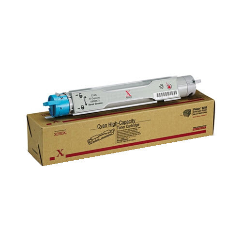 OEM Xerox 106R00672 High Capacity Cyan Laser Toner Cartridge (8,000 Pages)