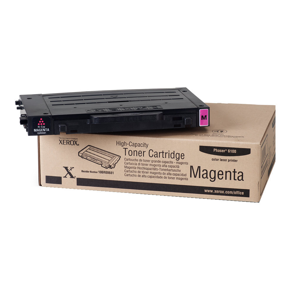 OEM Xerox 106R00681 Magenta Laser Toner Cartridge (5,000 Pages)