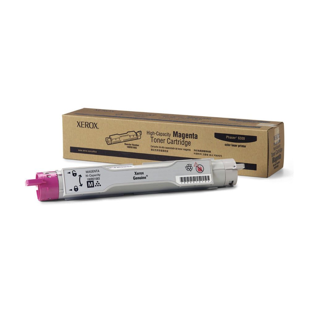 OEM Xerox 106R01083 High Capacity Magenta Laser Toner Cartridge (7,000 Pages)