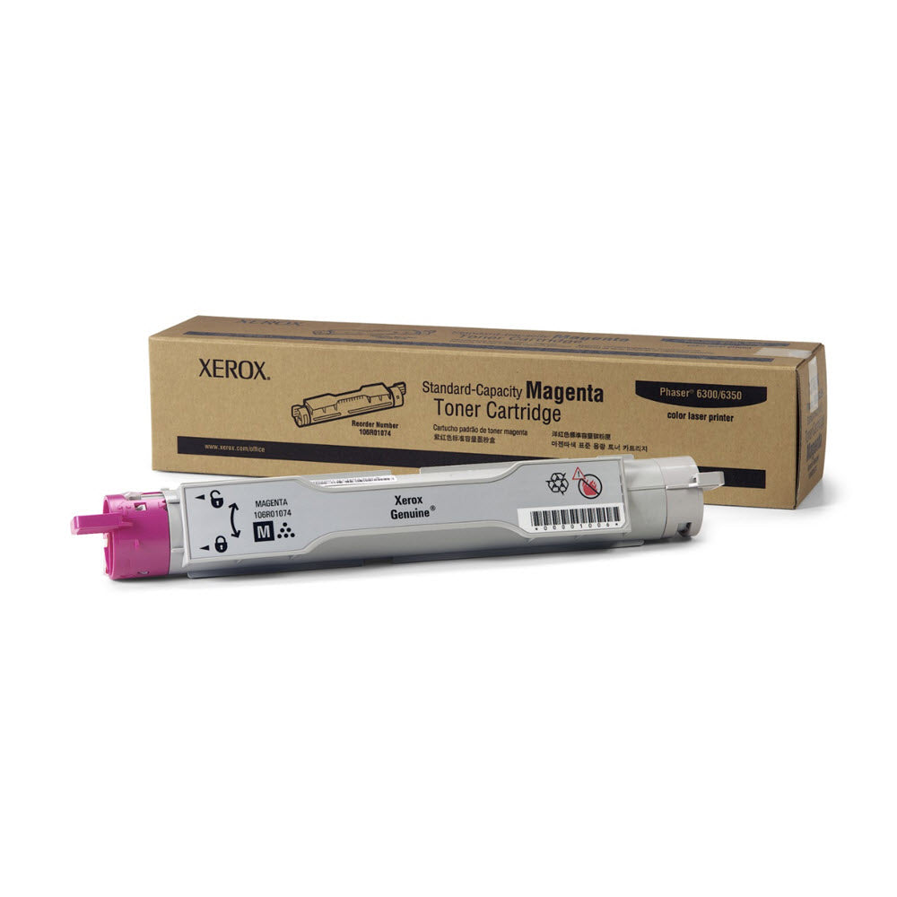 OEM Xerox 106R01074 Magenta Laser Toner Cartridge (4,000 Pages)