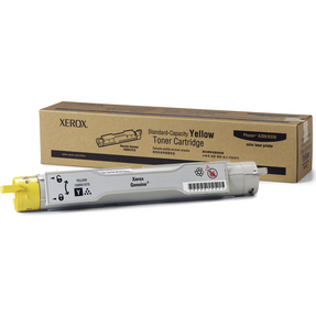 OEM Xerox 106R01075 Yellow Laser Toner Cartridge (4,000 Pages)
