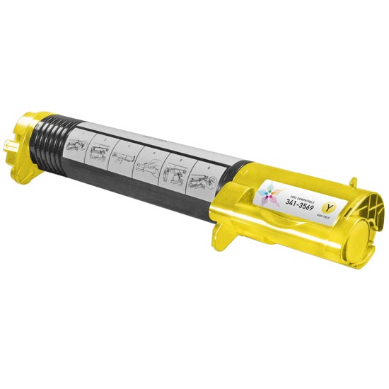 Compatible Dell 341-3569 Yellow Toner Cartridge (4,000 Pages)