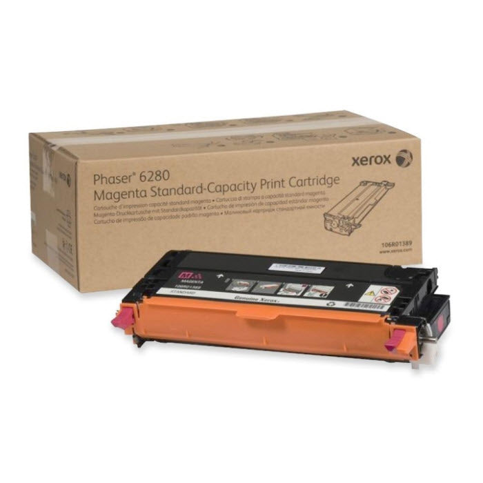 OEM Xerox 106R01389 Magenta Laser Toner Cartridge (2,200 Pages)