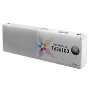 Remanufactured Epson T636100 Photo Black Ink Cartridge