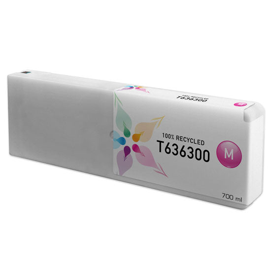 Remanufactured Epson T636300 Magenta Ink Cartridge