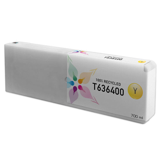 Remanufactured Epson T636400 Yellow Ink Cartridge