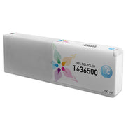 Remanufactured Epson T636500 Light Cyan Ink Cartridge