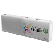 Remanufactured Epson T636B00 Green Ink Cartridge
