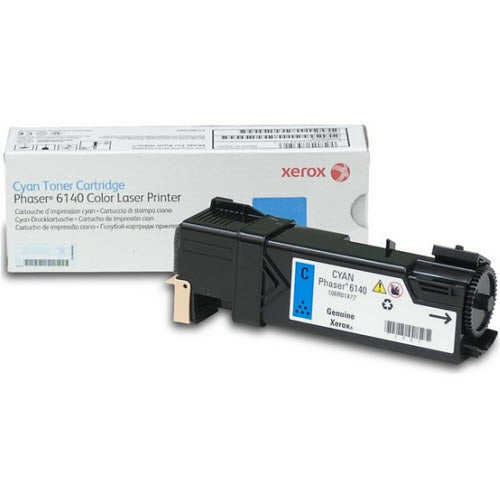 OEM Xerox 106R01477 Cyan Laser Toner Cartridge (2,000 Pages)