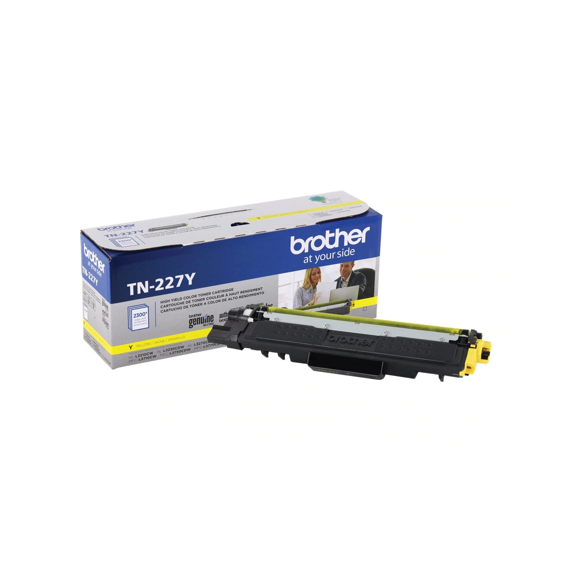 OEM Brother TN-227Y HY Yellow Toner Cartridge (2,300 Pages)