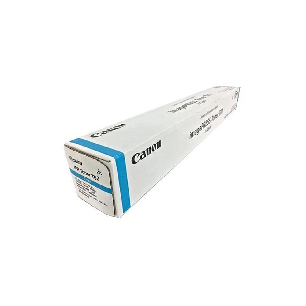 OEM Canon T02 Cyan Toner Cartridge (43,000 Pages)