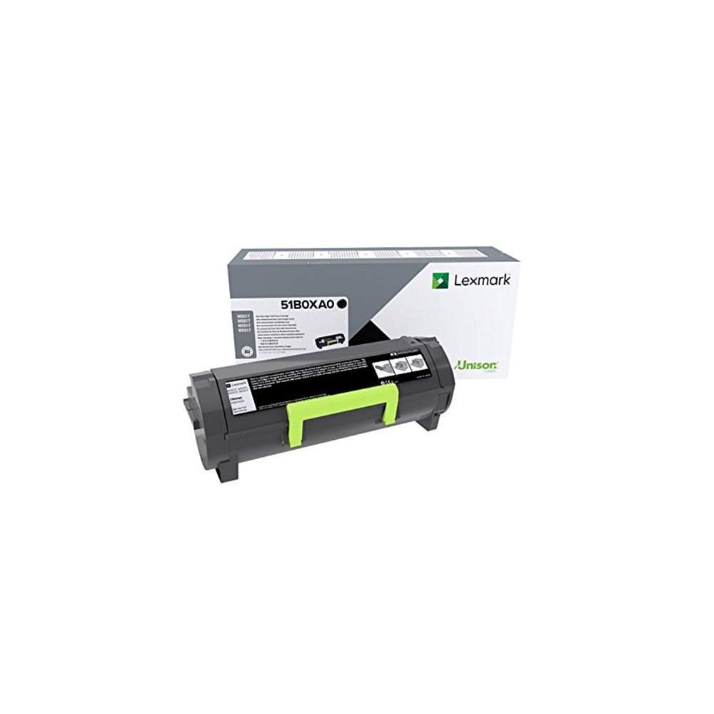 OEM Lexmark 51B0XA0 Extra High Yield Black Toner Cartridge (20,000 Pages)