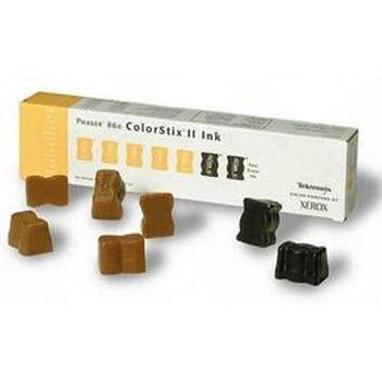 OEM Xerox 016-1905-01 Solid Ink ColorStix II (5 Yellow & 2 Black) Ink Sticks (7,000 Pages)