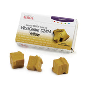 OEM Xerox 108R00662 Yellow Solid Ink ColorStix (3 Sticks, 3,400 Pages)