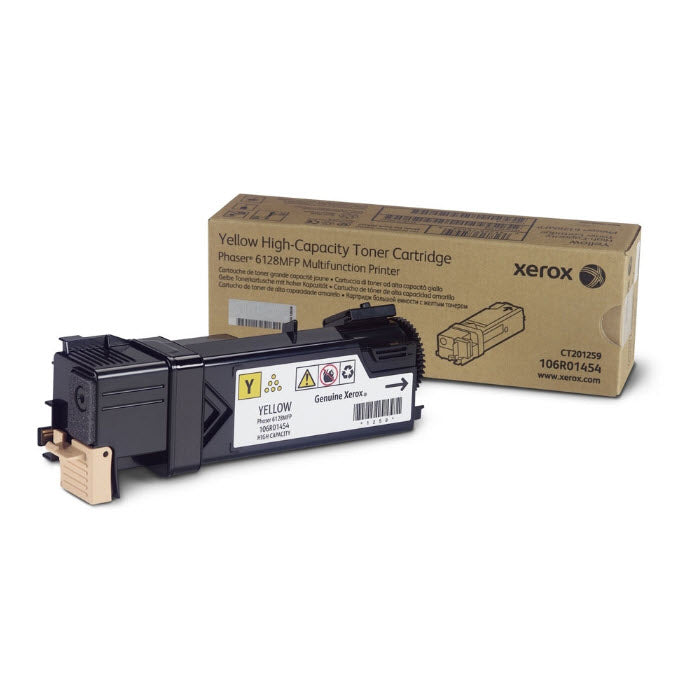 OEM Xerox 106R01454 Yellow Laser Toner Cartridge (2,500 Pages)