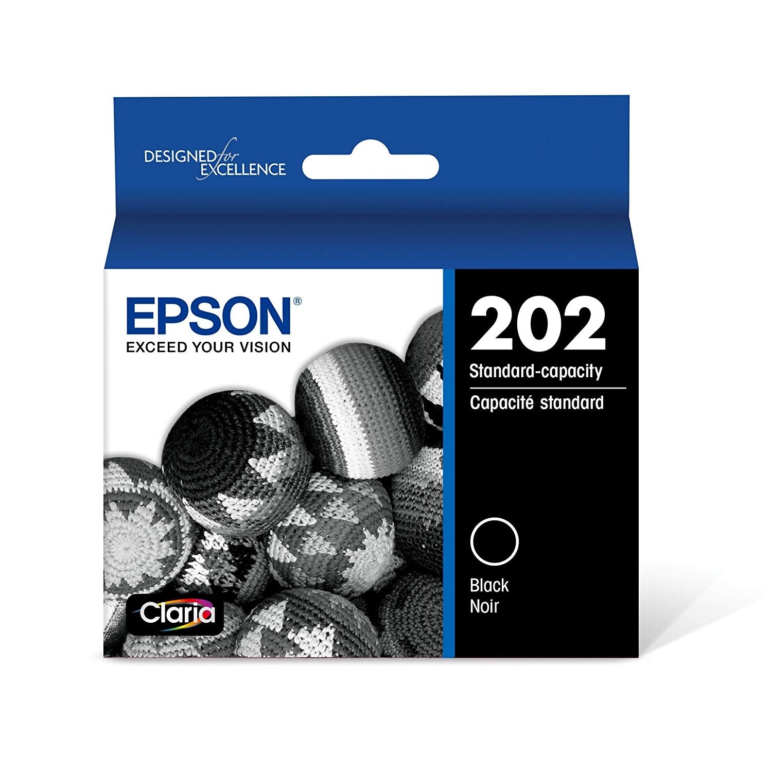 OEM Epson 202 Black Ink Cartridge (210 Pages)