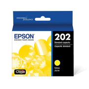 OEM Epson 202 Yellow Ink Cartridge (165 Pages)