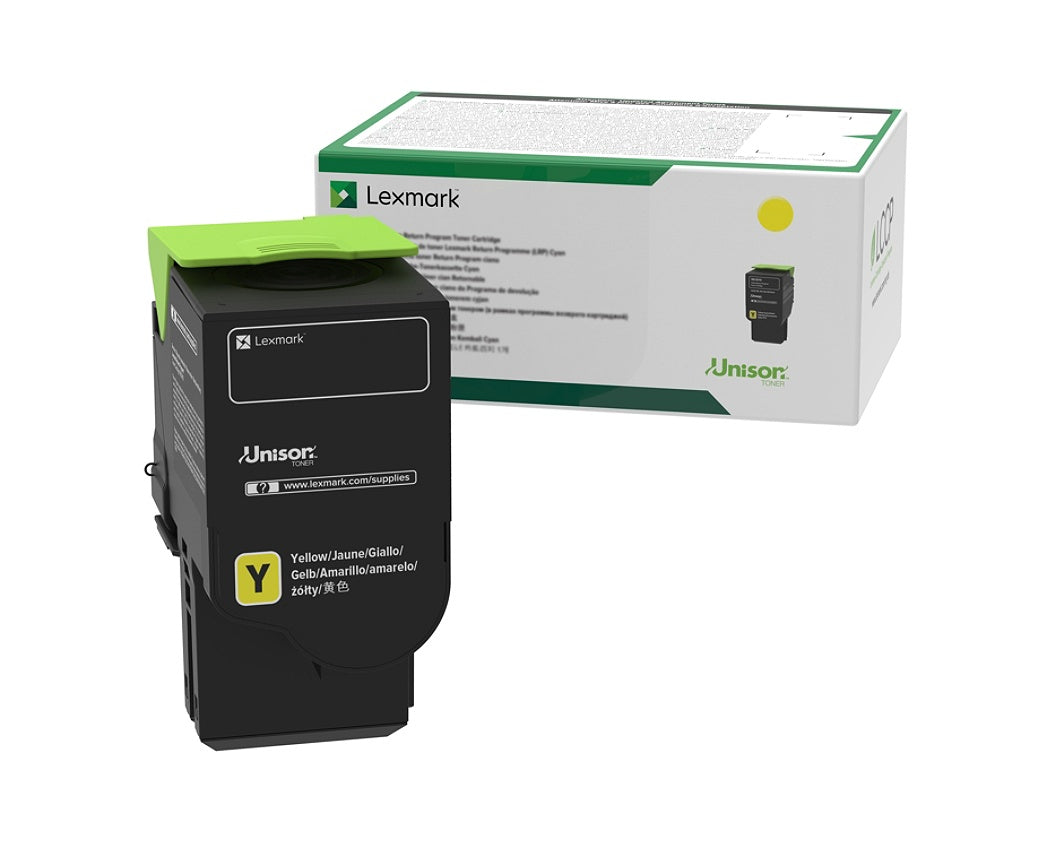 OEM Lexmark C241XY0 Extra High Yield Yellow Toner Cartridge (3,500 Pages)