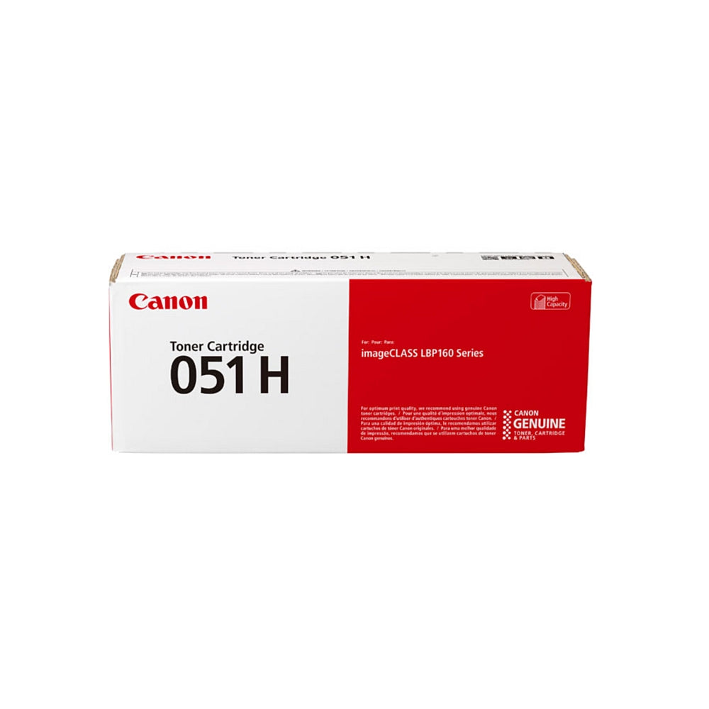 OEM Canon 051H 2169C001 High Yield Black Toner Cartridge (4,100 Pages)