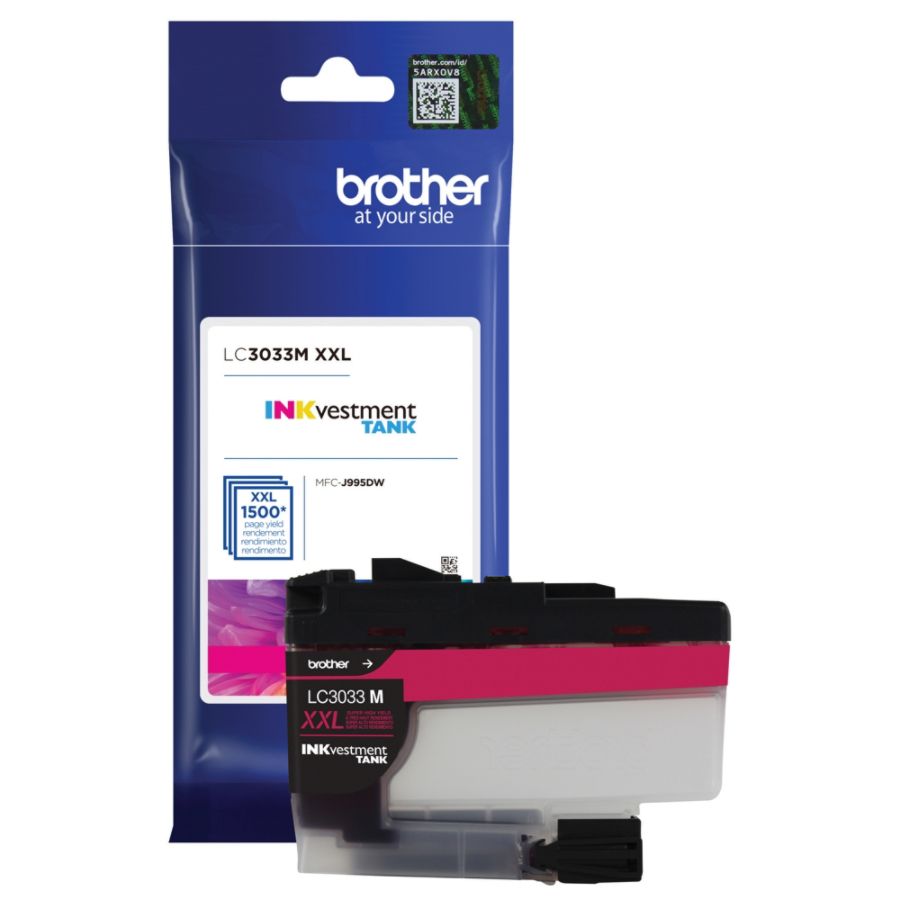 OEM Brother LC3033M Super High Yield Magenta Ink Cartridge (1,500 Pages)