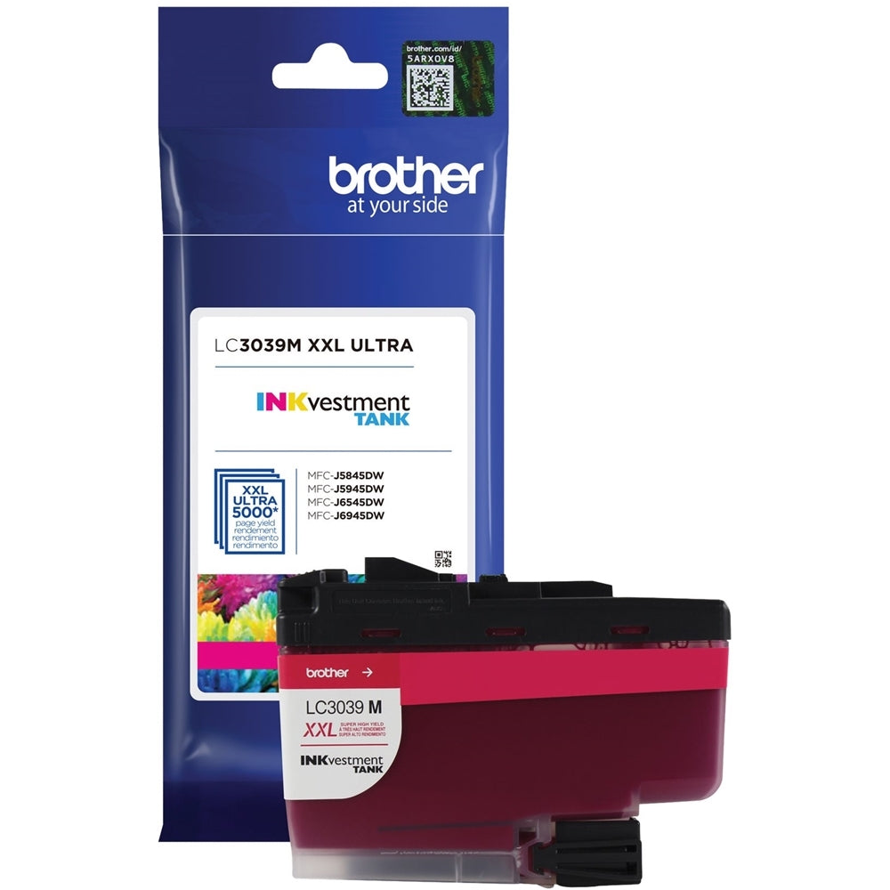 OEM Brother LC3039M Ultra High Yield Magenta Ink Cartridge (5,000 Pages)