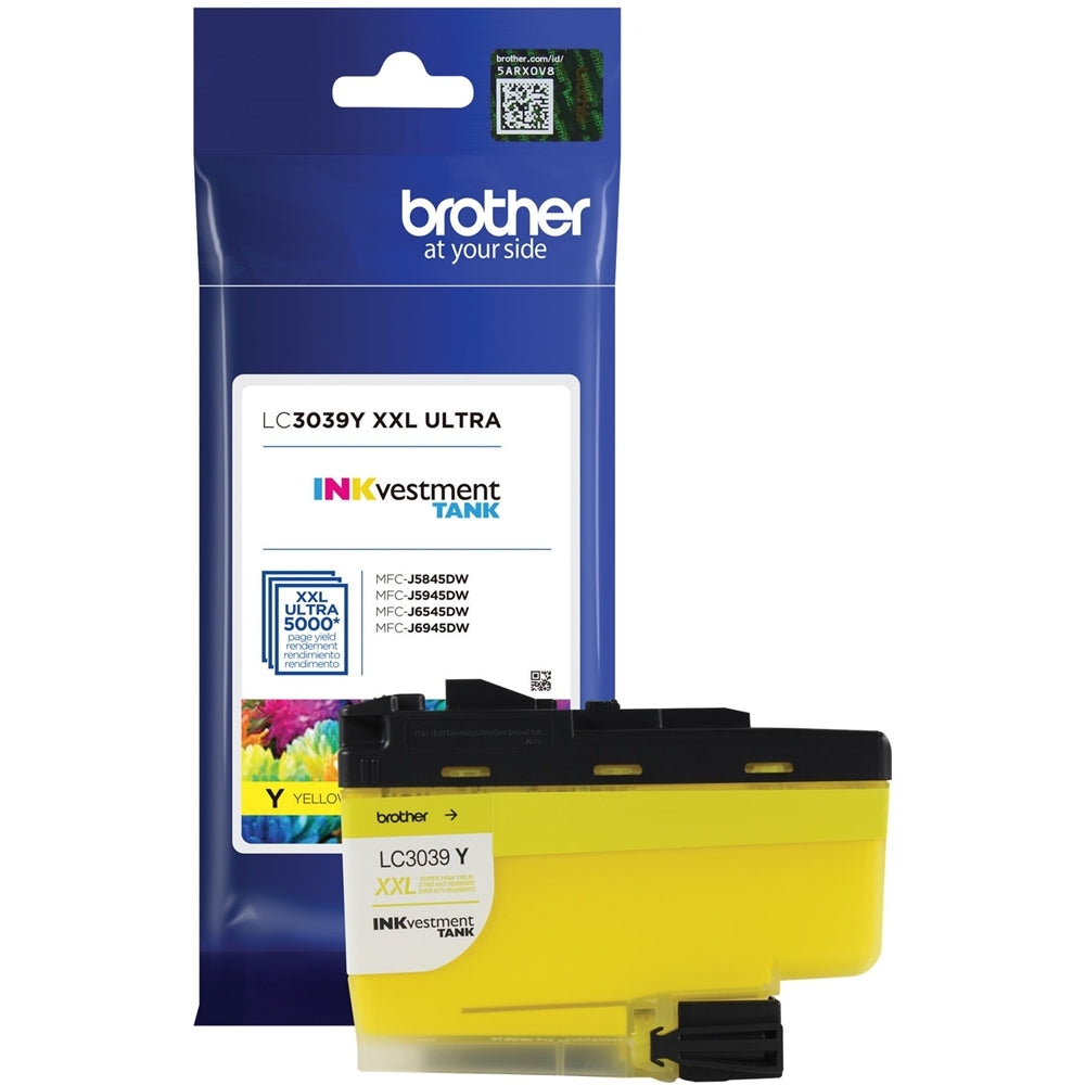 OEM Brother LC3039Y Yellow Ink Cartridge (5,000 Pages)