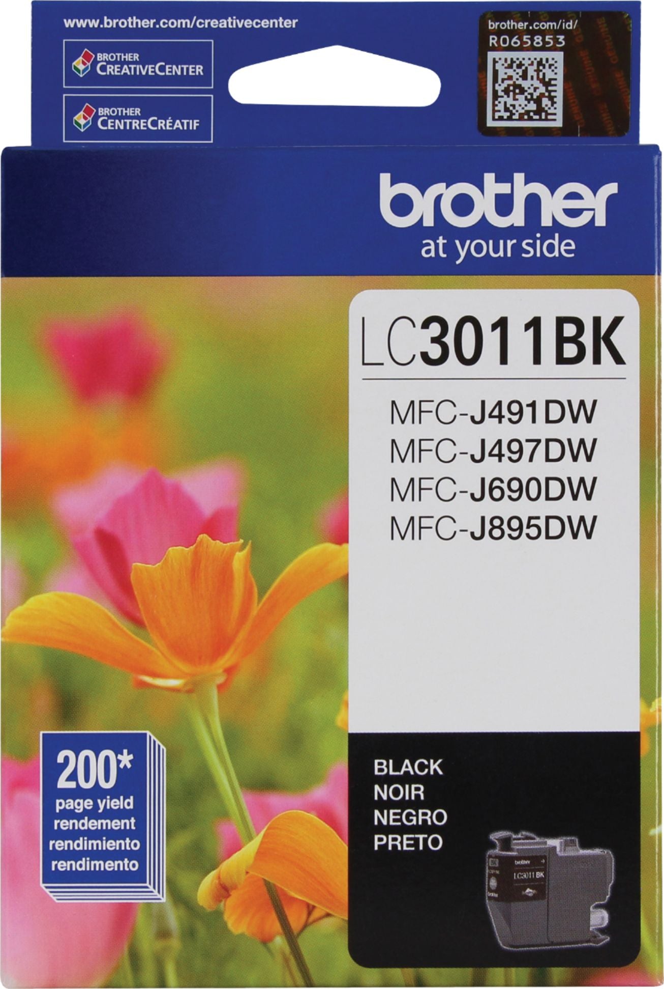 OEM Brother LC3011BK Black Ink Cartridge
