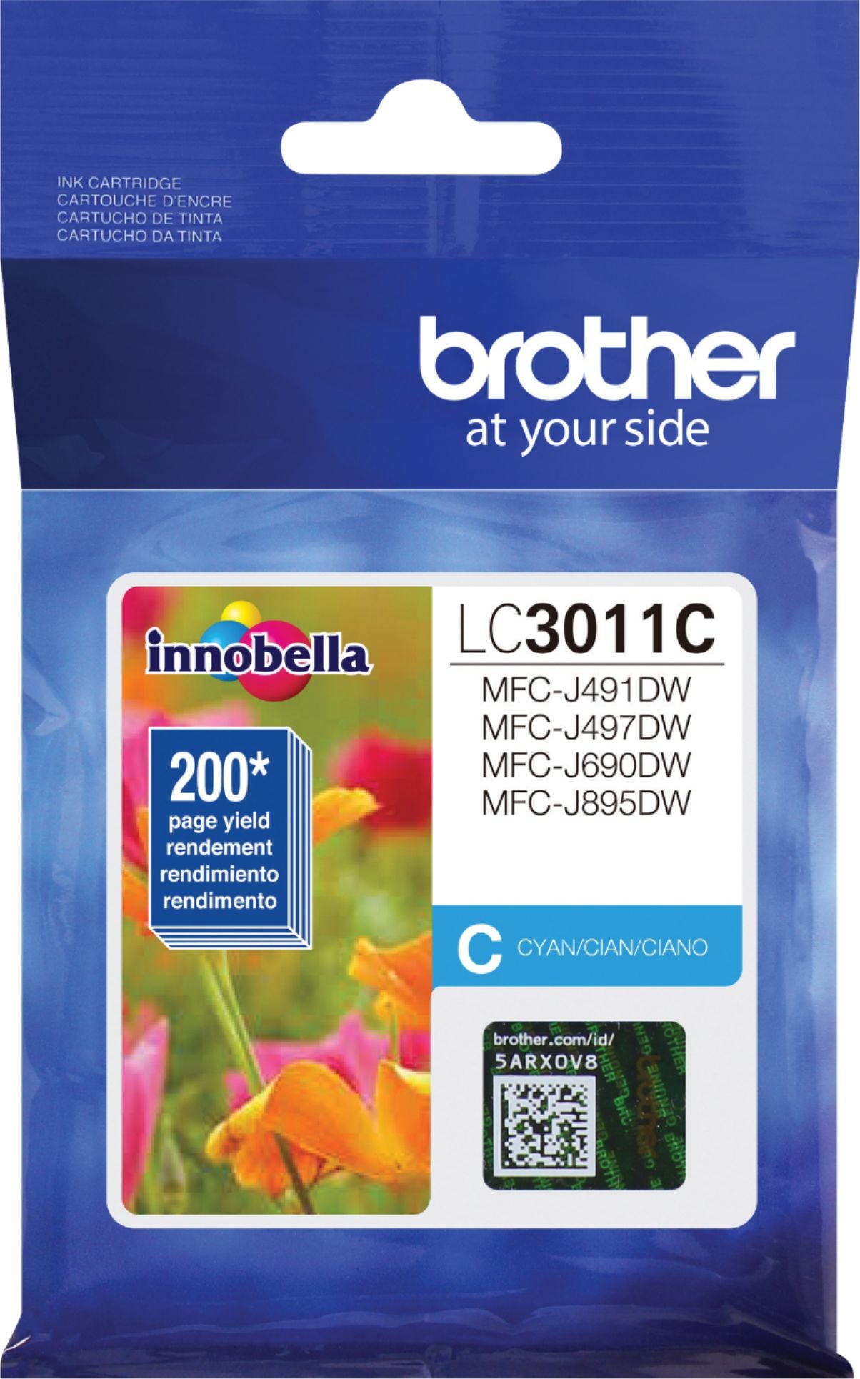 OEM Brother LC3011C Cyan Ink Cartridge
