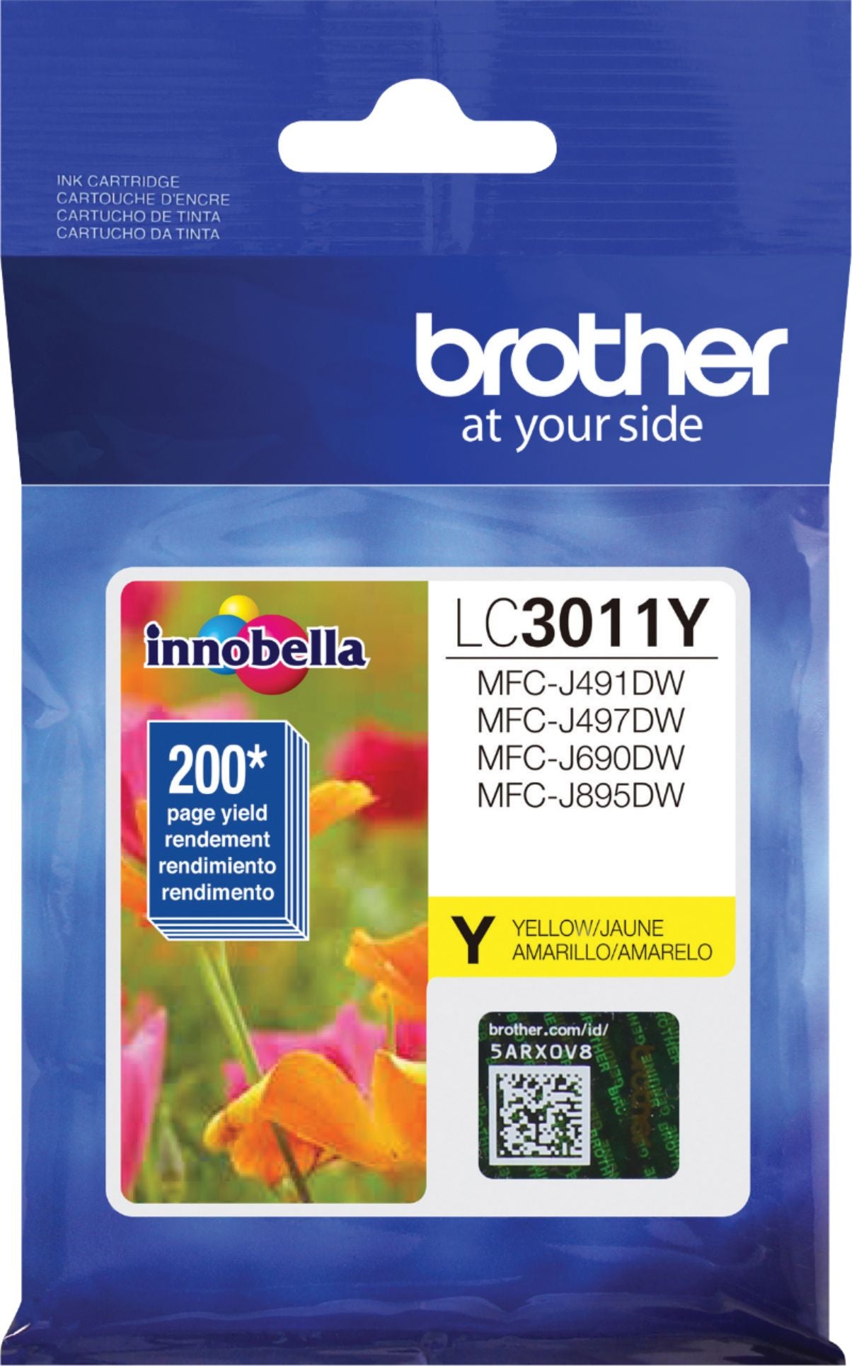OEM Brother LC3011Y Yellow Ink Cartridge