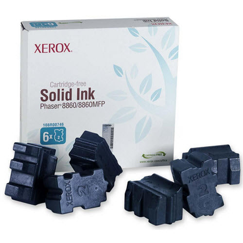 OEM Xerox 108R00746 / 108R746 Cyan Solid Ink ColorStix (14,000 Pages)