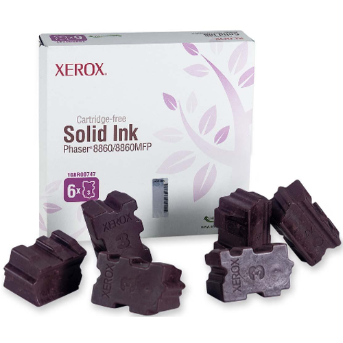 OEM Xerox 108R00747 Magenta Solid Ink ColorStix (6 Pack) (14,000 Pages)