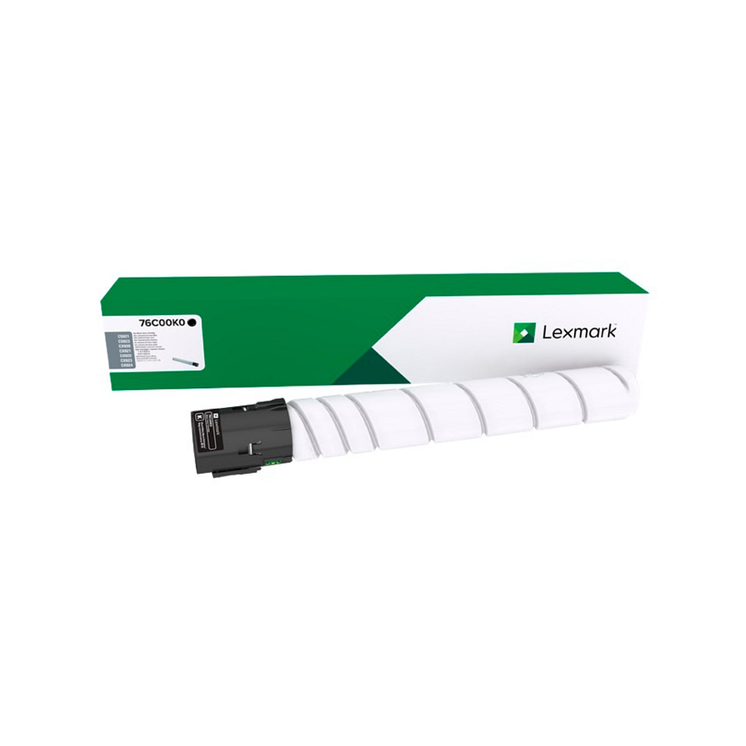 OEM Lexmark 76C00K0 Black Toner Cartridge (18,500 Pages)