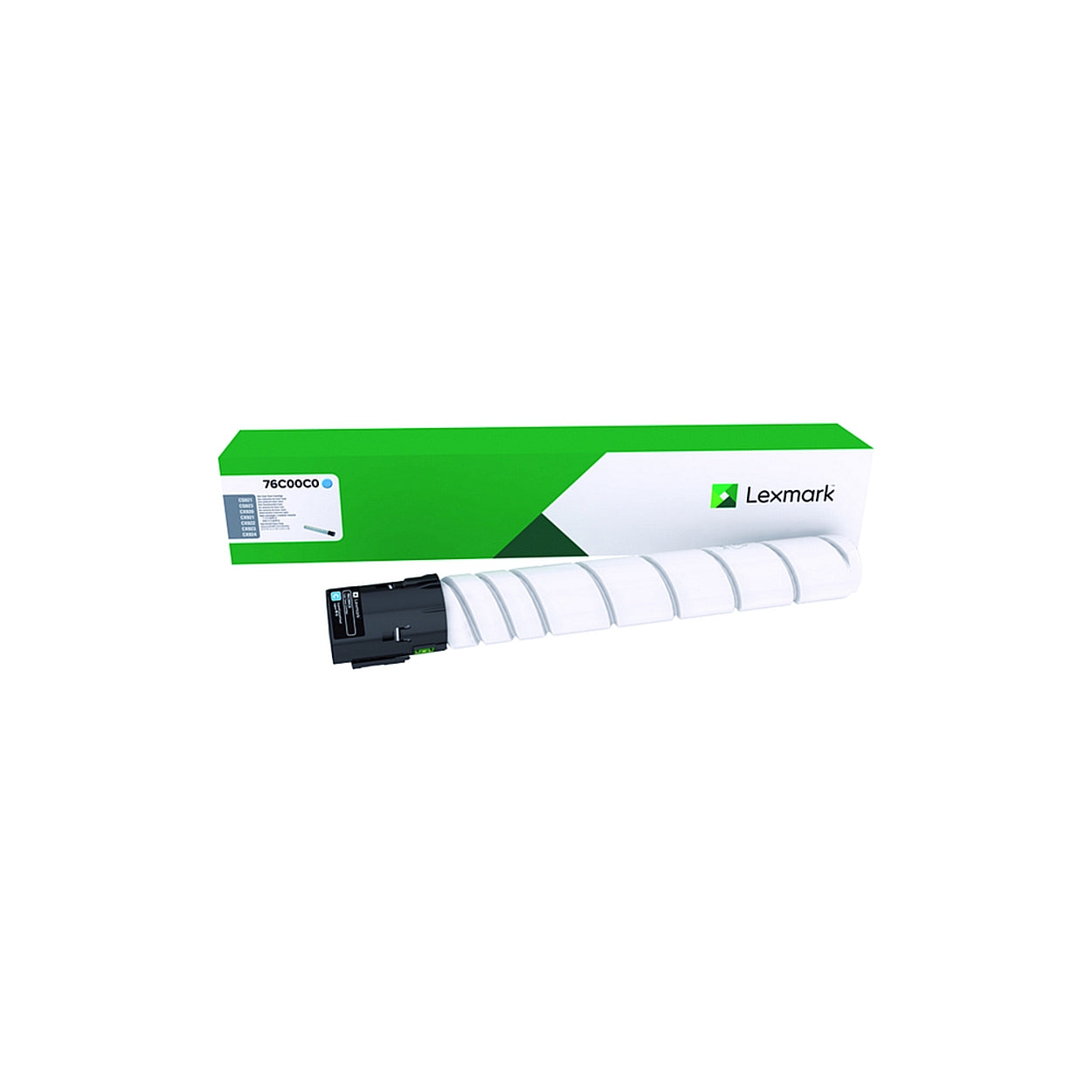 OEM Lexmark 76C00C0 Cyan Toner Cartridge (11,500 Pages)