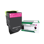 OEM Lexmark 71B1HM0 Magenta Toner Cartridge (3,500 Pages)