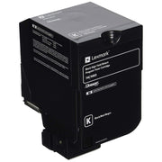 OEM Lexmark 74C1HK0 Black Toner Cartridge (20,000 Pages)