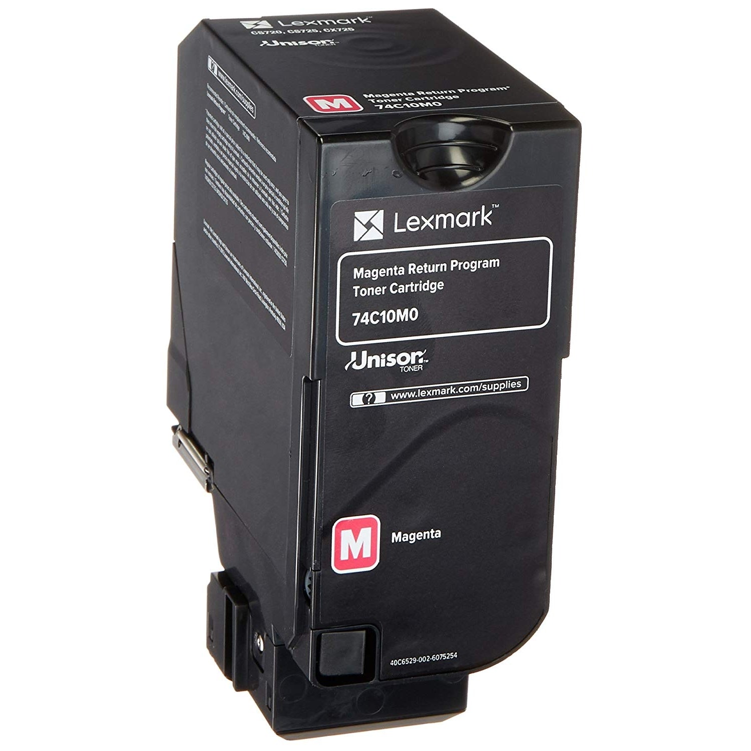 OEM Lexmark 74C10M0 Magenta Toner Cartridge (3,000 Pages)