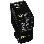 OEM Lexmark 74C10Y0 Yellow Toner Cartridge (3,000 Pages)