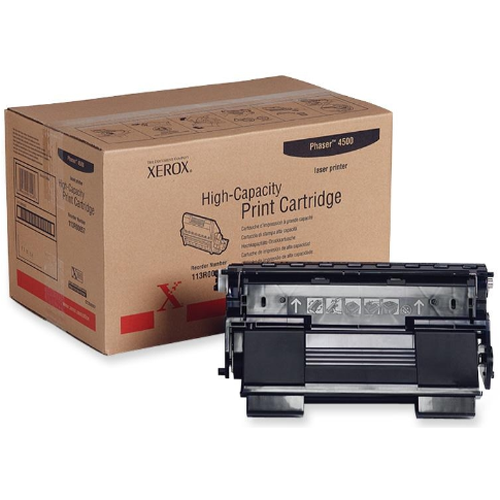 OEM Xerox 113R00657 High-Capacity Black Laser Toner Cartridge (18,000 Pages)