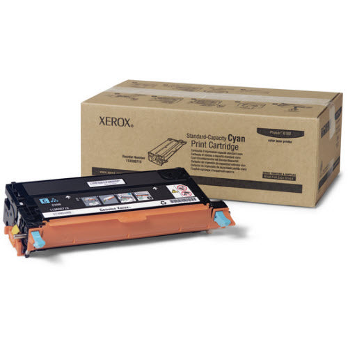 OEM Xerox 113R00719 Cyan Laser Toner Cartridge (2,000 Pages)
