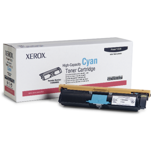OEM Xerox 113R00693 High-Capacity Cyan Laser Toner Cartridge (4,500 Pages)