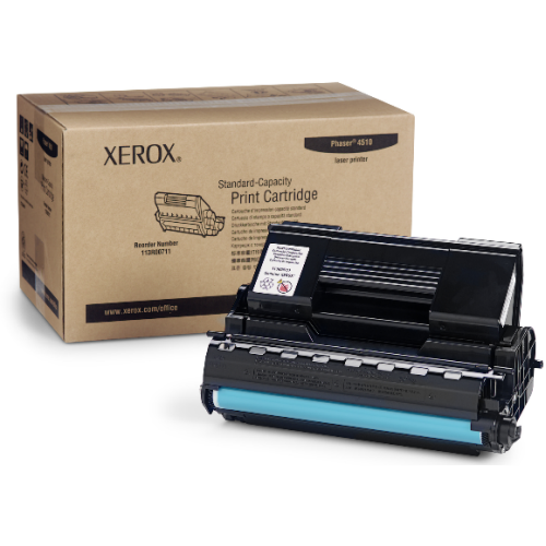OEM Xerox 113R00711 Black Laser Toner Cartridge (10,000 Pages)