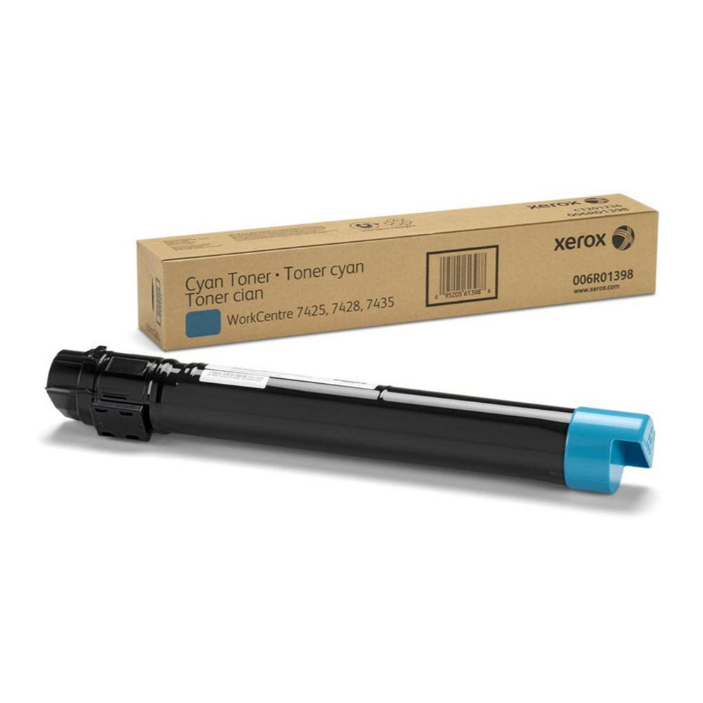 OEM Xerox 006R01398 Cyan Laser Toner Cartridge (15,000 Pages)
