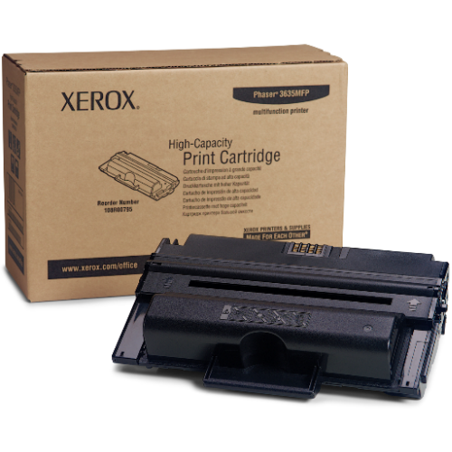 OEM Xerox 108R00795 High-Capacity Black Laser Toner Cartridge (10,000 Pages)