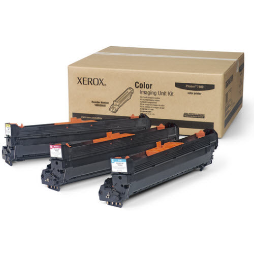 OEM Xerox 108R00697 Imaging Drum Unit Kit (Cyan, Magenta and Yellow Drums) (90,000 Pages)