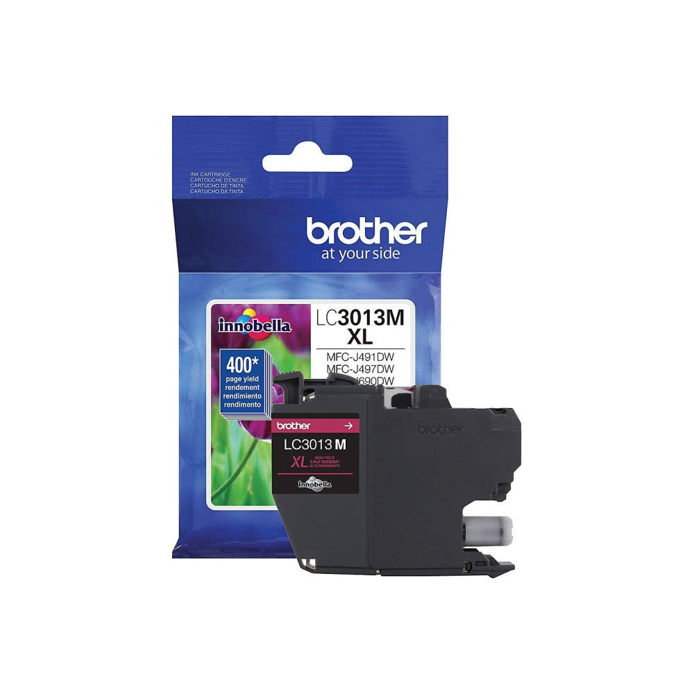 OEM Brother LC3013M High Yield Magenta Ink Cartridge (400 Pages)