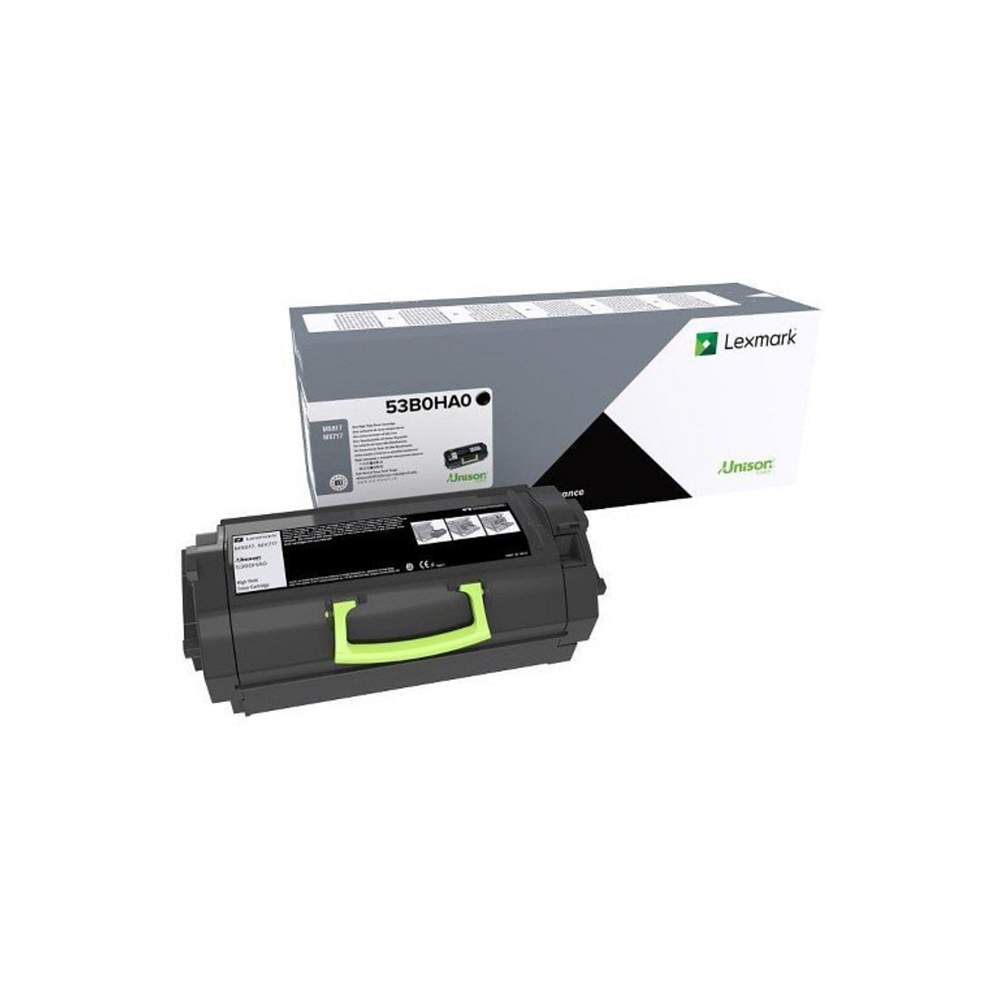 OEM Lexmark 53B0HA0 High Yield Black Toner Cartridge (25,000 Pages)