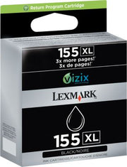 OEM Lexmark Vizix 14N1619 (#155XL) High Yield Black Ink Cartridge