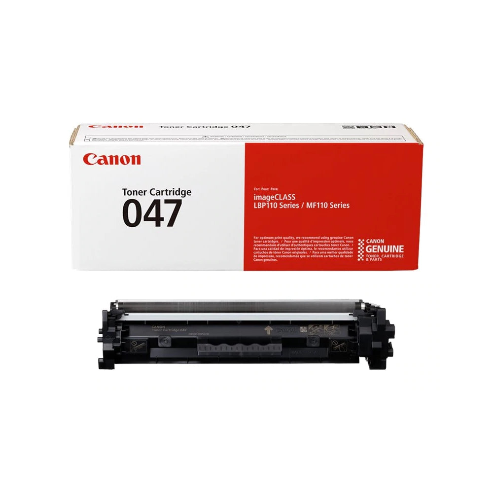 OEM Canon 047 Black Toner Cartridge (1,600 Pages)