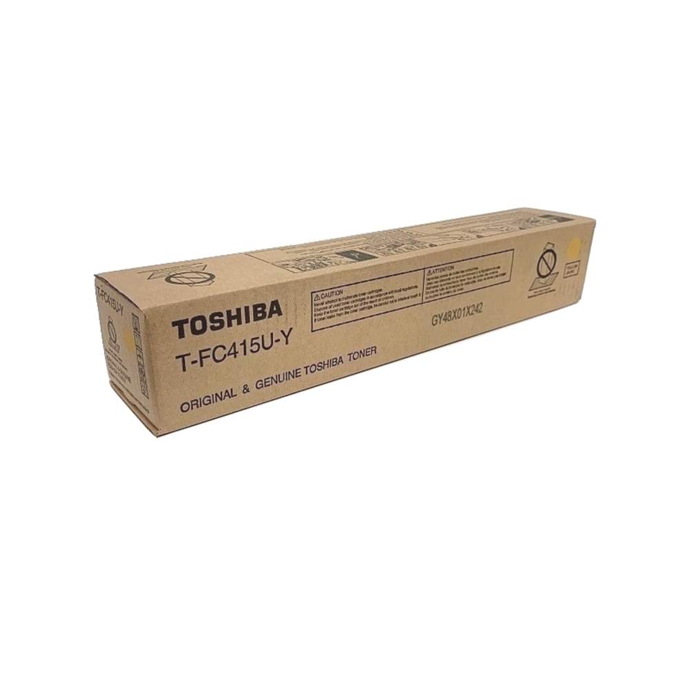 OEM Toshiba TFC415UY Yellow Toner Cartridge (33,600 Pages)